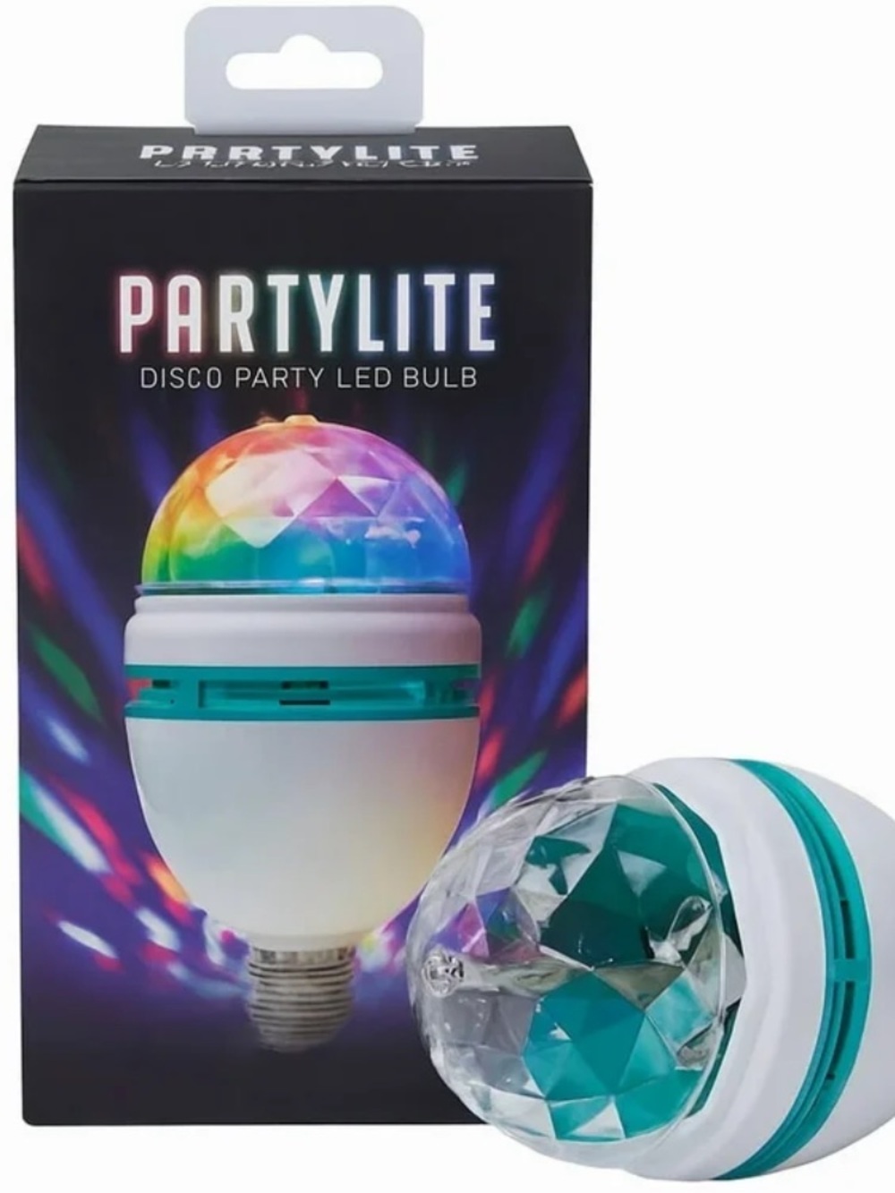 MERKURY INNOVATIONS 🪩DISCO PARTY🪩 LED SELF-ROTATING MULTI LIGHT BULBS 🌟BNIB🌟 - Picture 15 of 16